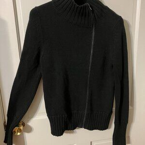 Victorias Secret Asymmetrical zip sweater